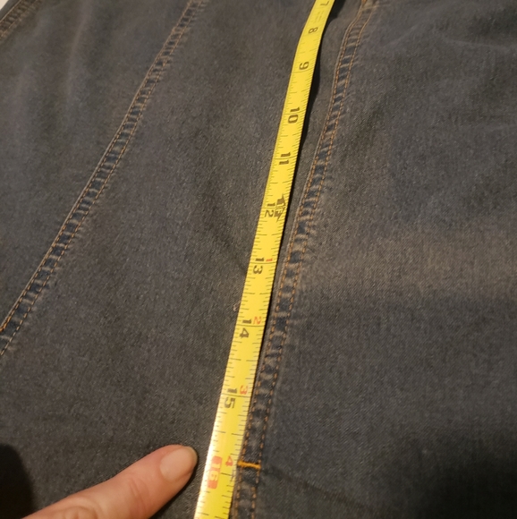 Blue Asphalt full length skirt - Picture 5 of 6